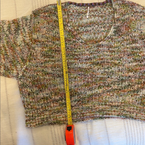 FREE PEOPLE Slouchy Crop Sweater - Picture 12 of 12